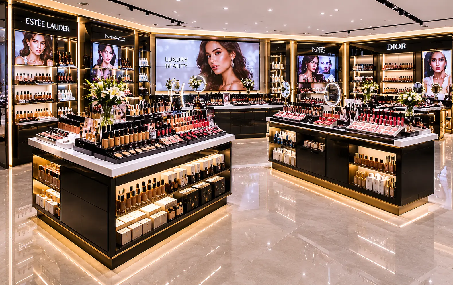 Premium Cosmetic Display Space by RYVORA